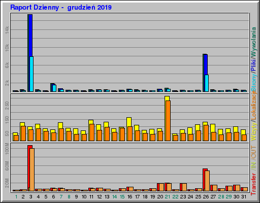 Raport Dzienny -  grudzień 2019