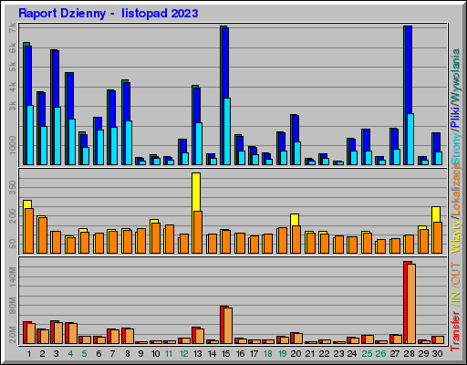 Raport Dzienny -  listopad 2023