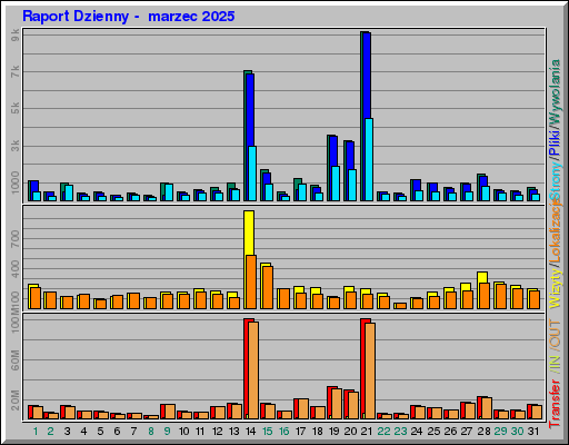 Raport Dzienny -  marzec 2025