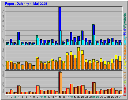 Raport Dzienny -  Maj 2025
