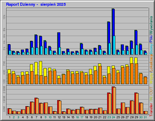 Raport Dzienny -  sierpień 2025