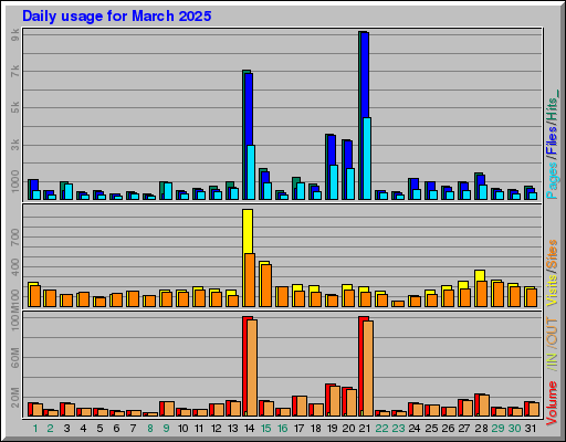 Raport Dzienny -  marzec 2025