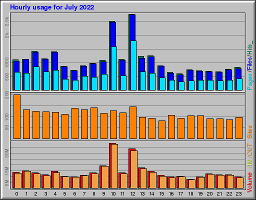 Raport Godzinowy -  lipiec 2022
