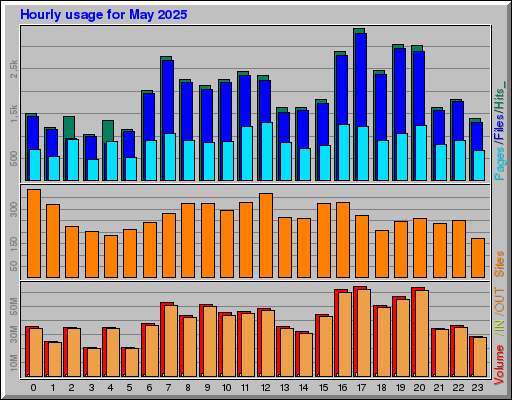 Raport Godzinowy -  Maj 2025