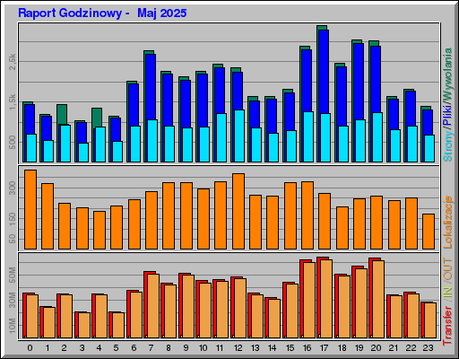 Raport Godzinowy -  Maj 2025