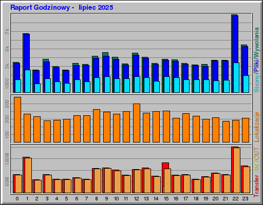Raport Godzinowy -  lipiec 2025