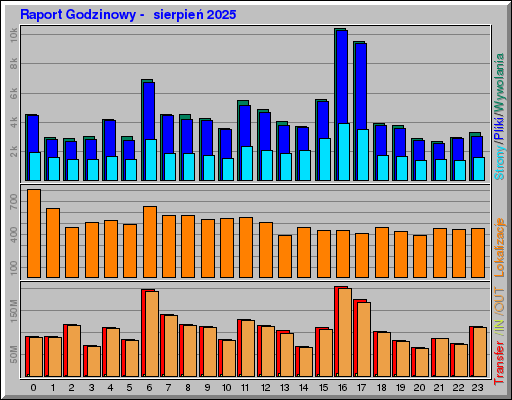 Raport Godzinowy -  sierpień 2025