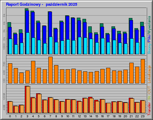Raport Godzinowy -  październik 2025