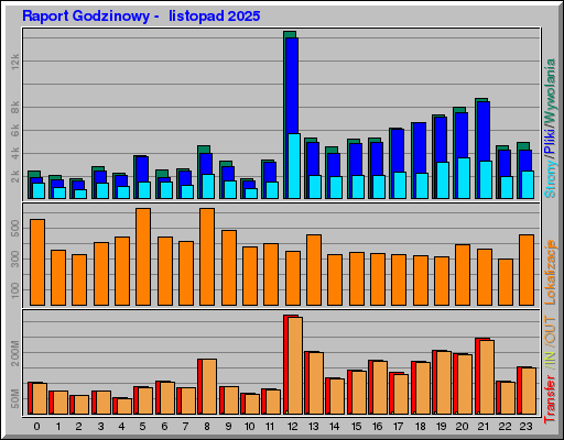 Raport Godzinowy -  listopad 2025