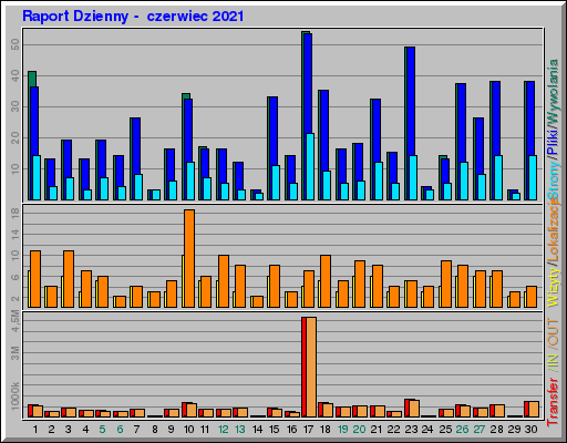 Raport Dzienny -  czerwiec 2021