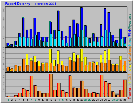 Raport Dzienny -  sierpień 2021