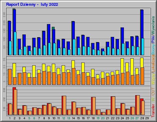 Raport Dzienny -  luty 2022