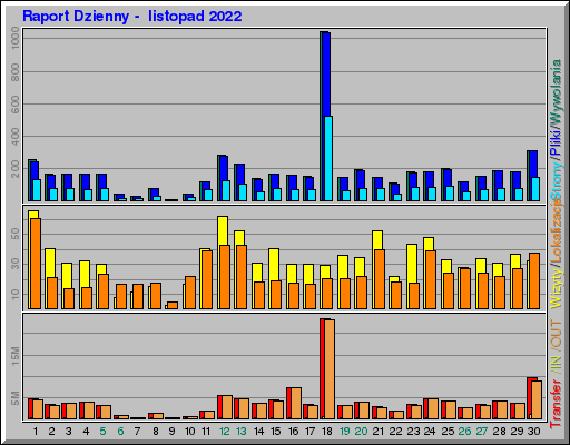 Raport Dzienny -  listopad 2022