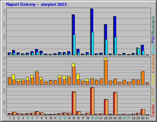 Raport Dzienny -  sierpień 2023
