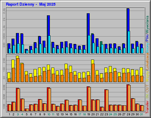 Raport Dzienny -  Maj 2025