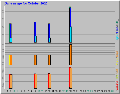 Raport Dzienny -  październik 2020