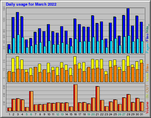 Raport Dzienny -  marzec 2022