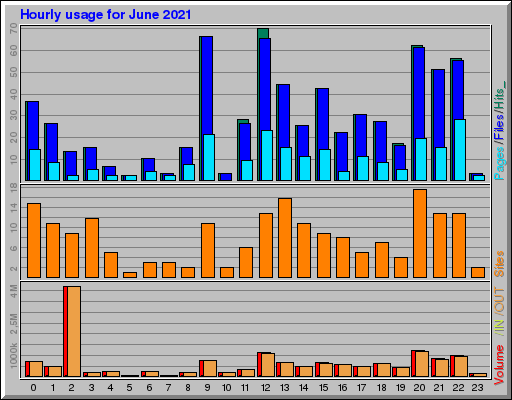 Raport Godzinowy - czerwiec 2021 Raport Godzinowy - czerwiec 2021