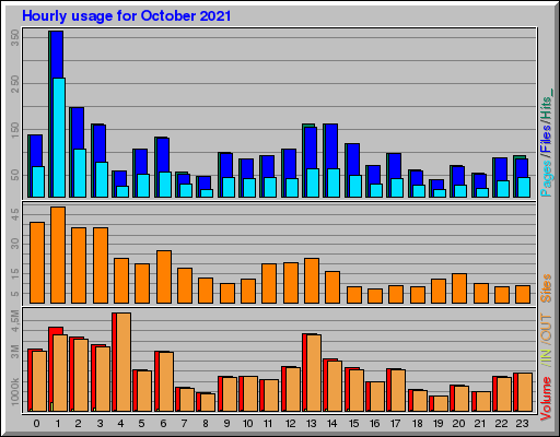 Raport Godzinowy -  październik 2021