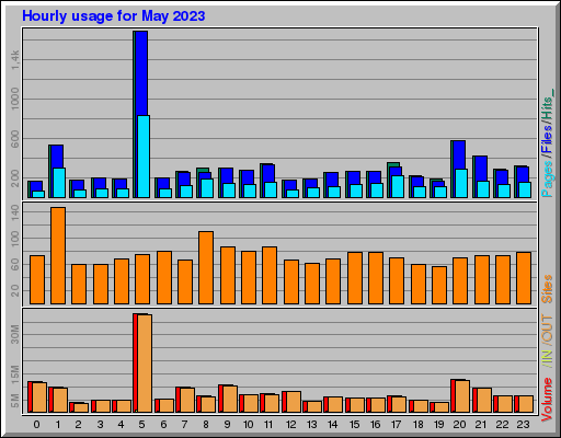 Raport Godzinowy -  Maj 2023