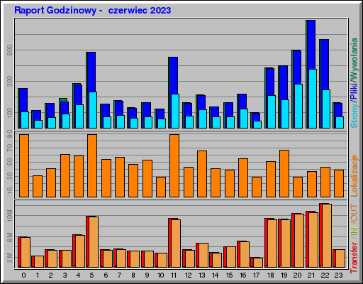 Raport Godzinowy -  czerwiec 2023