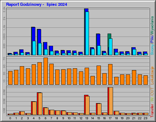 Raport Godzinowy -  lipiec 2024