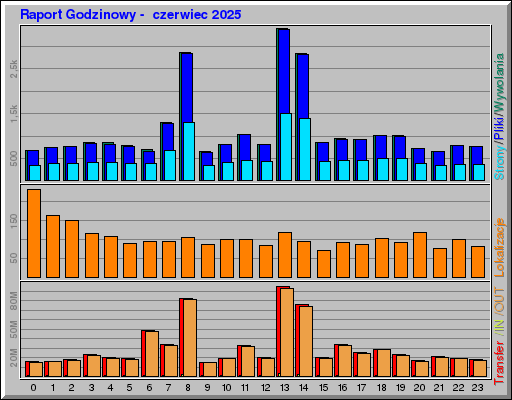 Raport Godzinowy -  czerwiec 2025