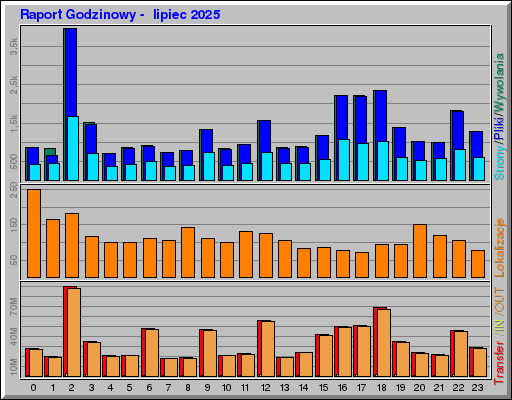 Raport Godzinowy -  lipiec 2025