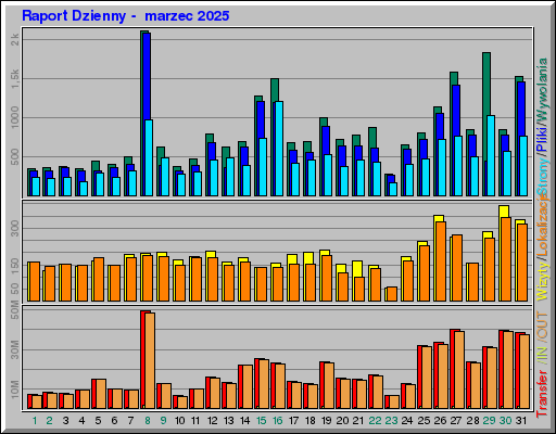 Raport Dzienny -  marzec 2025