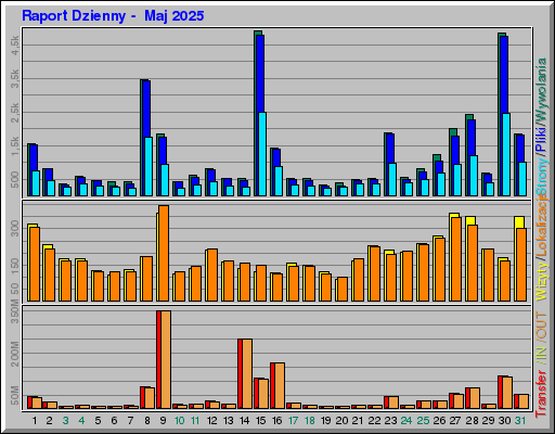 Raport Dzienny - Maj 2025 Raport Dzienny - Maj 2025