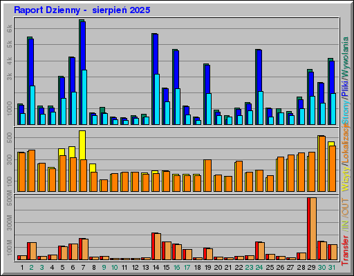 Raport Dzienny -  sierpień 2025