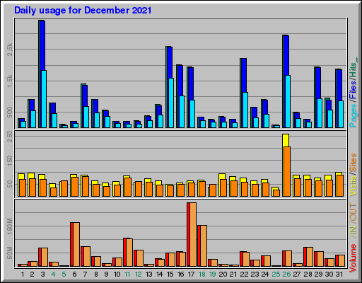 Raport Dzienny -  grudzień 2021