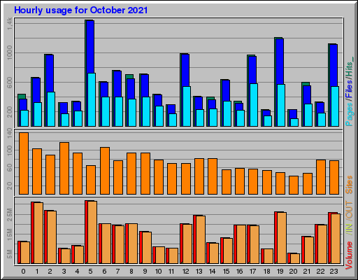 Raport Godzinowy -  październik 2021