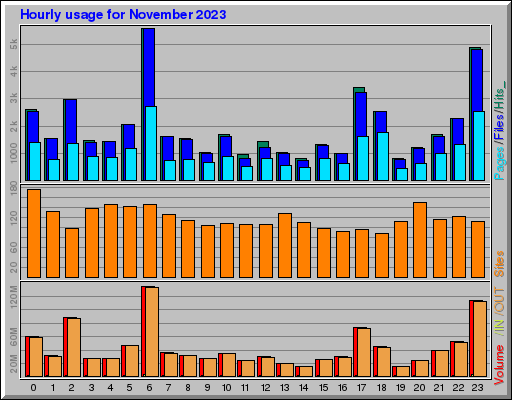 Raport Godzinowy -  listopad 2023