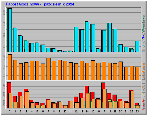 Raport Godzinowy -  październik 2024