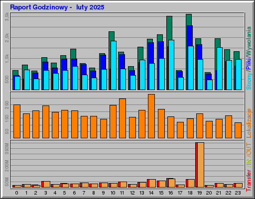 Raport Godzinowy - luty 2025 Raport Godzinowy - luty 2025