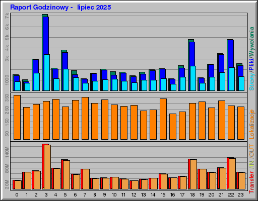 Raport Godzinowy -  lipiec 2025