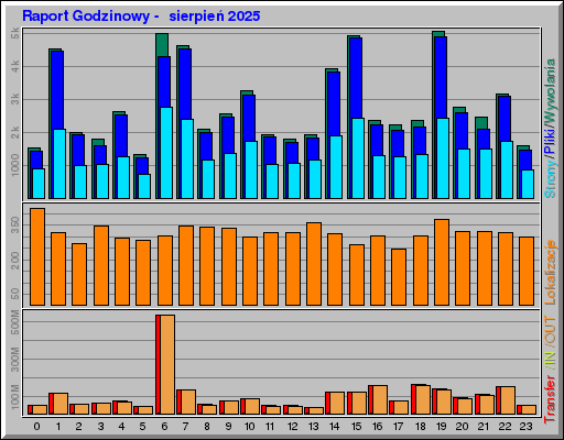 Raport Godzinowy -  sierpień 2025
