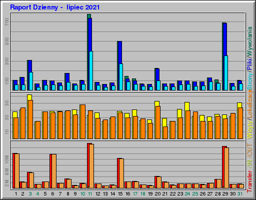 Raport Dzienny -  lipiec 2021