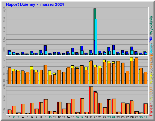 Raport Dzienny -  marzec 2024
