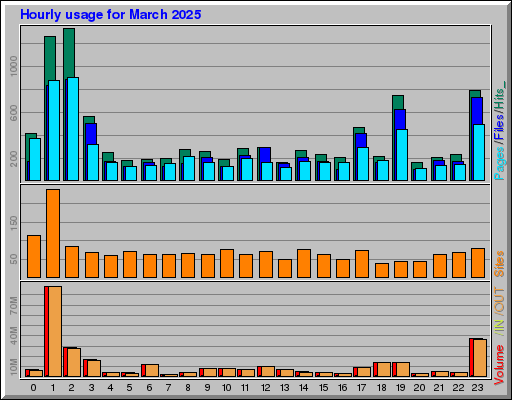 Raport Godzinowy - marzec 2025 Raport Godzinowy - marzec 2025