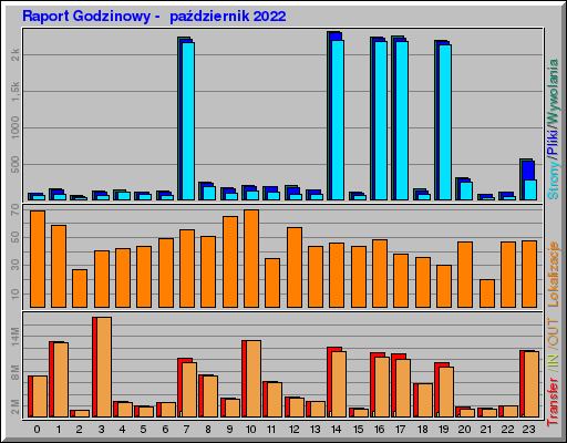 Raport Godzinowy -  październik 2022