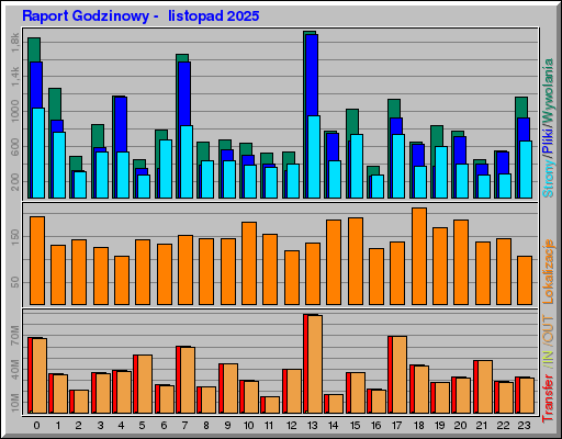 Raport Godzinowy - listopad 2025 Raport Godzinowy - listopad 2025