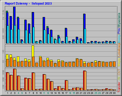 Raport Dzienny -  listopad 2023