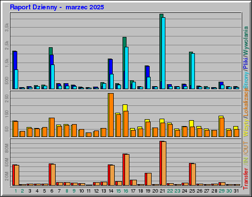 Raport Dzienny - marzec 2025 Raport Dzienny - marzec 2025