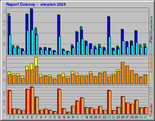 Raport Dzienny -  sierpień 2025