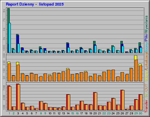 Raport Dzienny - listopad 2025 Raport Dzienny - listopad 2025