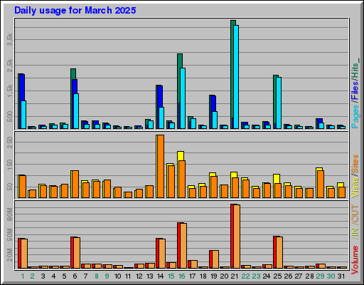 Raport Dzienny -  marzec 2025