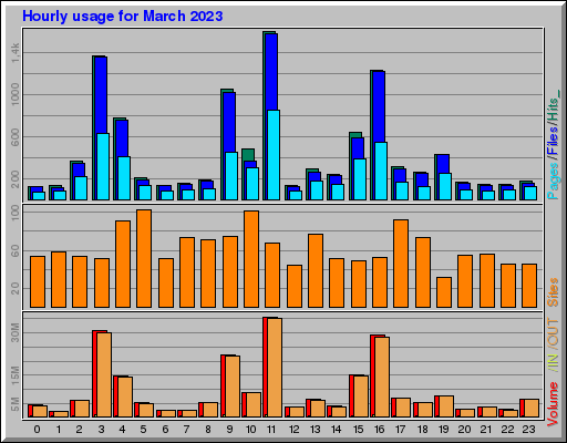 Raport Godzinowy -  marzec 2023