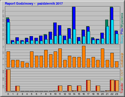 Raport Godzinowy -  październik 2017